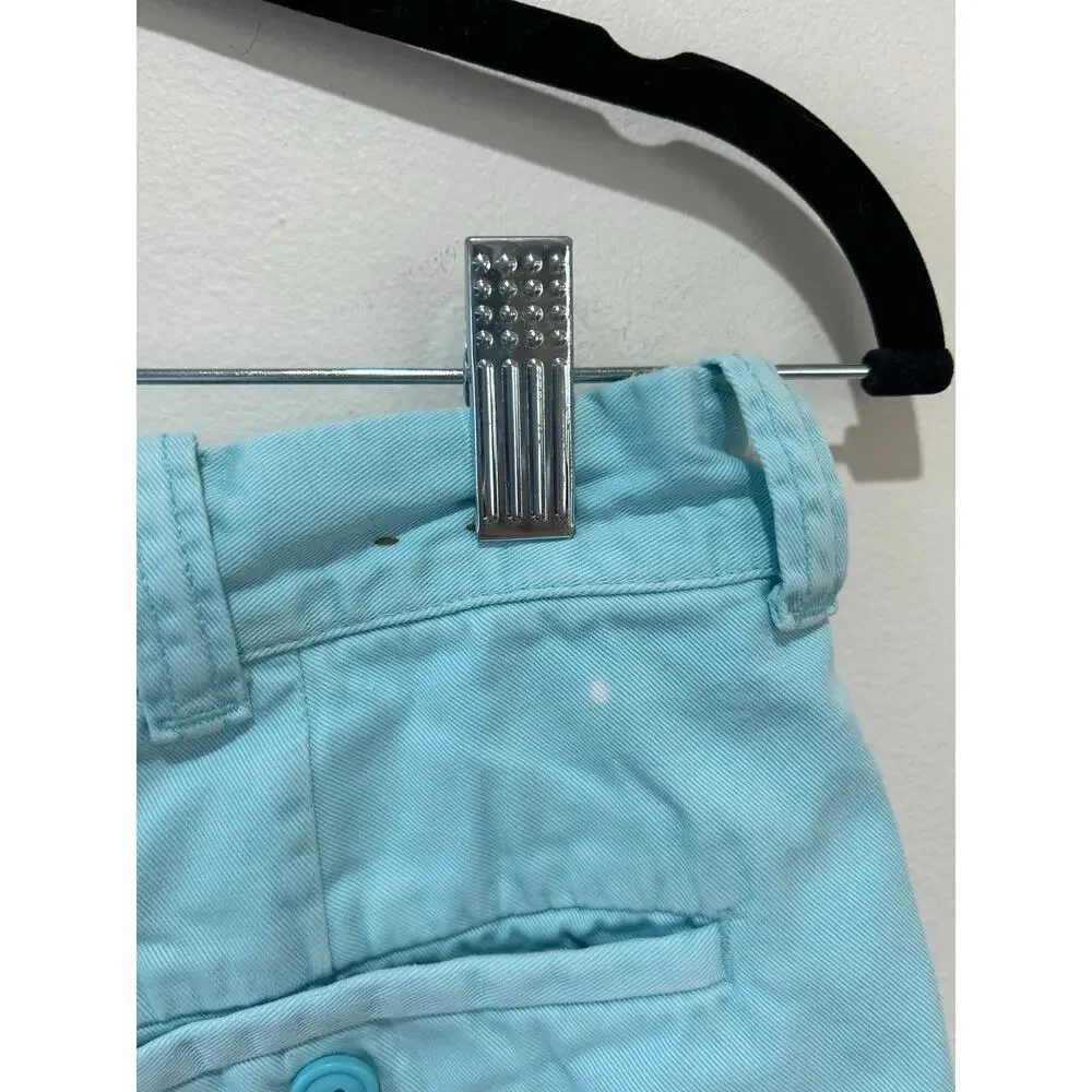 J. Crew Stanton short size 30 turquoise 9 inch inseam chino